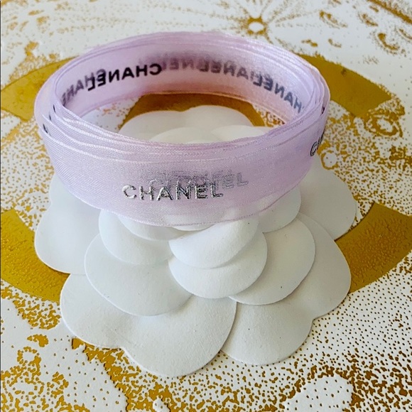 Chanel Soft Pink Sheer Ribbon - Picture 2 of 11